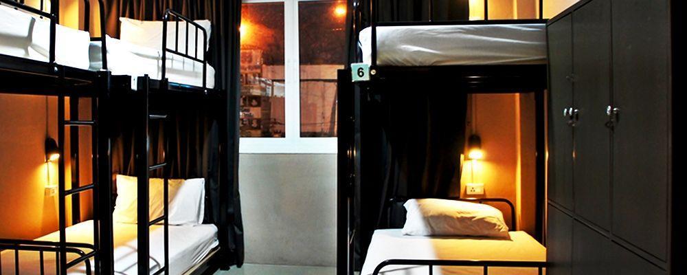 Link Corner Hostel Bangkok Exteriör bild